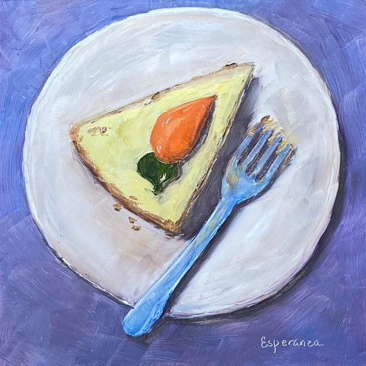 "A Slice of Carrot Cake" giclee print