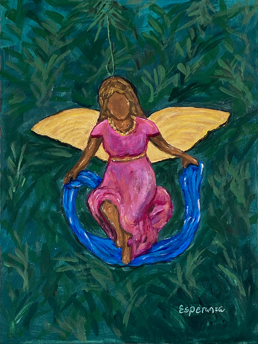 "Angel Ornament" giclee print