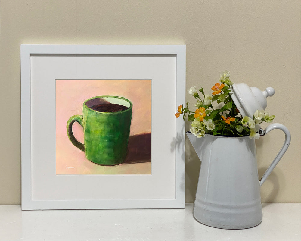 "Green Mug" giclee print