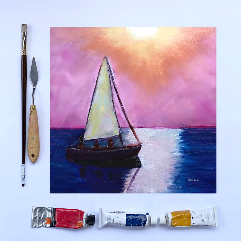 "Sail Away" giclee print