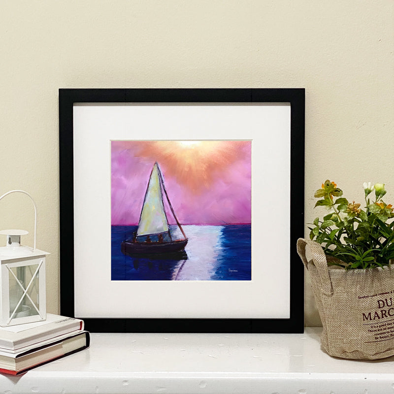 "Sail Away" giclee print