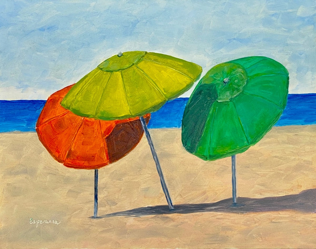 "Three Shades of Summer" 11x14 original painting