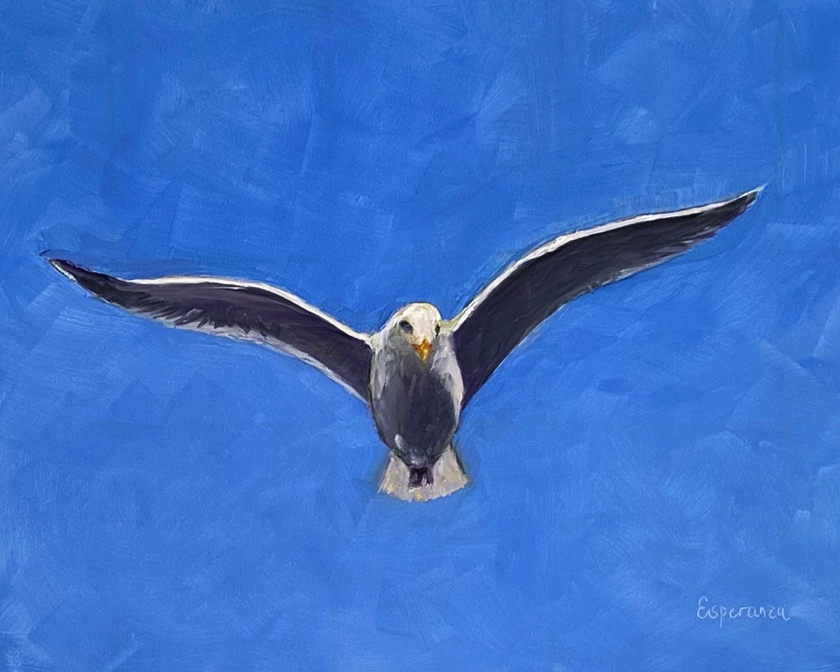 "Wings of Hope" 8x10 original painting