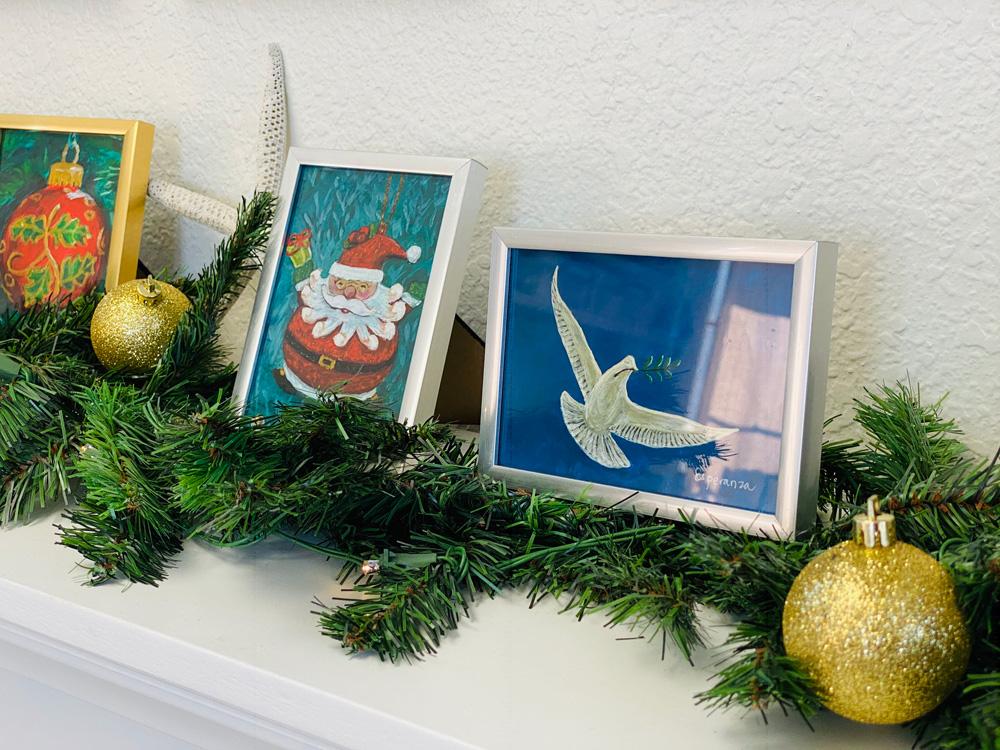 "Angel Ornament" giclee print