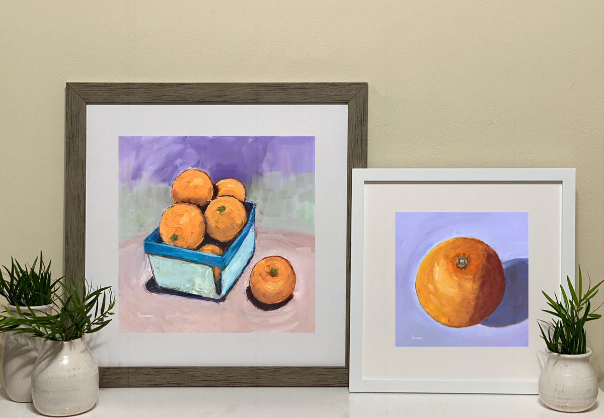 "An Orange Fruit" giclee print